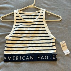 American eagle cropped tank